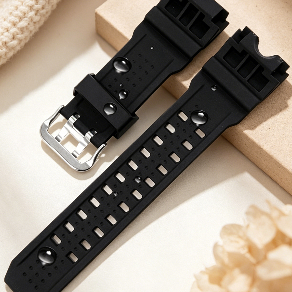 Lucky Cat Shoushan Stone Beaded Braided Watch Band